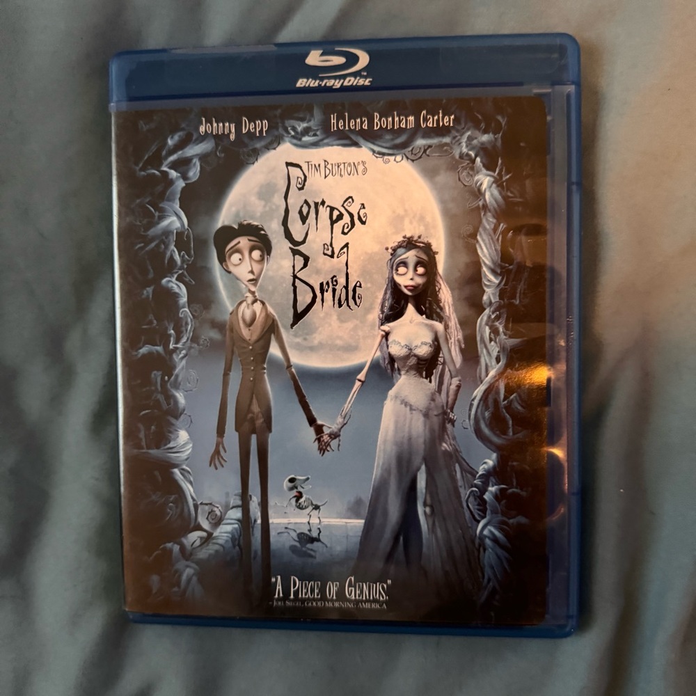 Corpse Bride (Blu-ray, 2005) Disc DVD Tested, Working